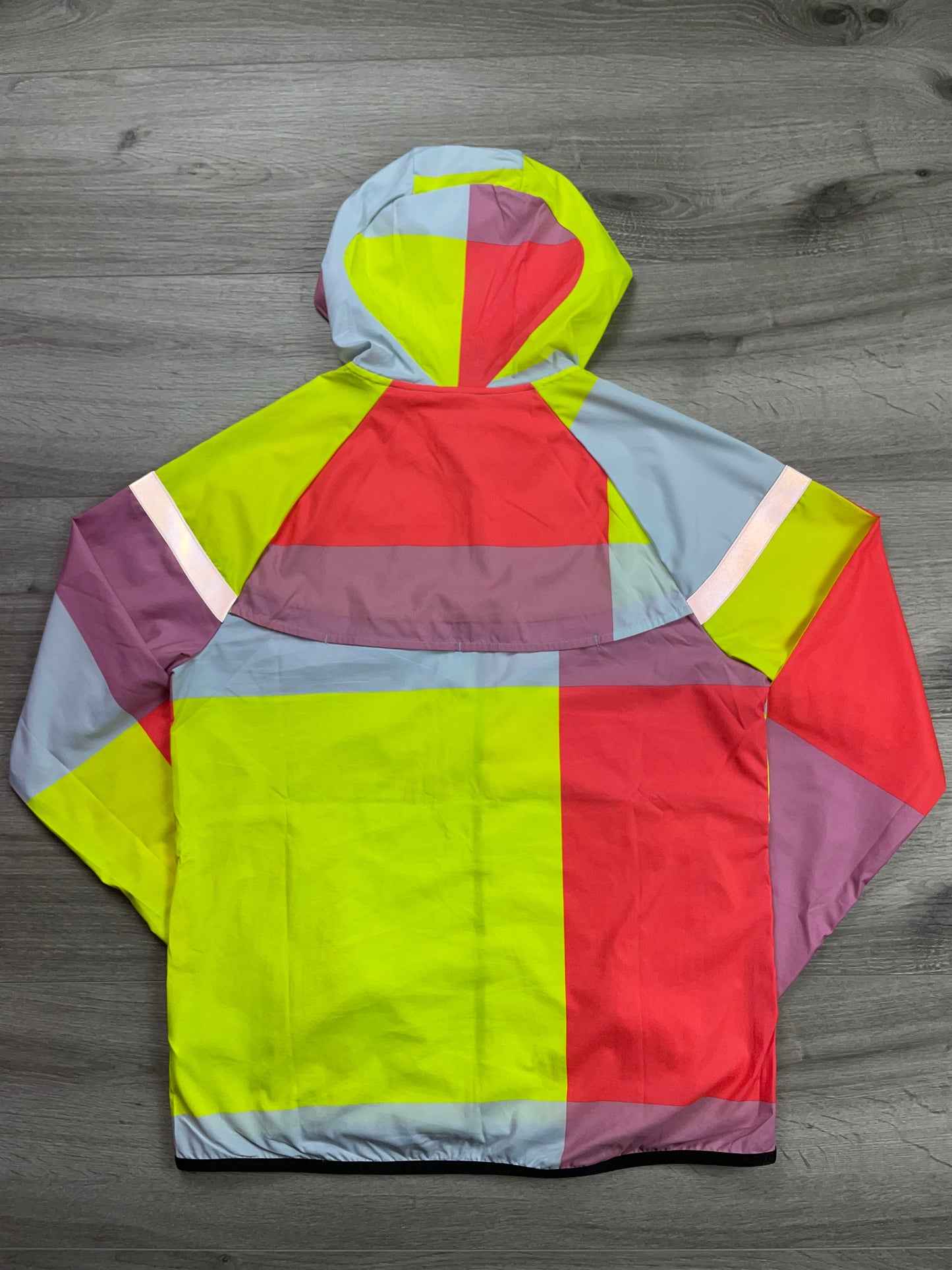 Nike Patchwork Jacket Pink/Volt