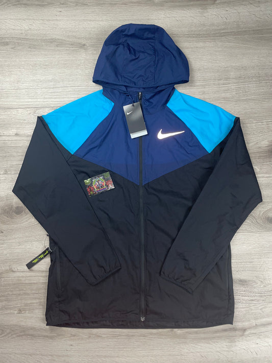 Nike Windrunner Black/Obsidian/Blue